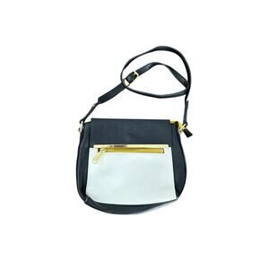 Steve Madden black and white crossbody bag